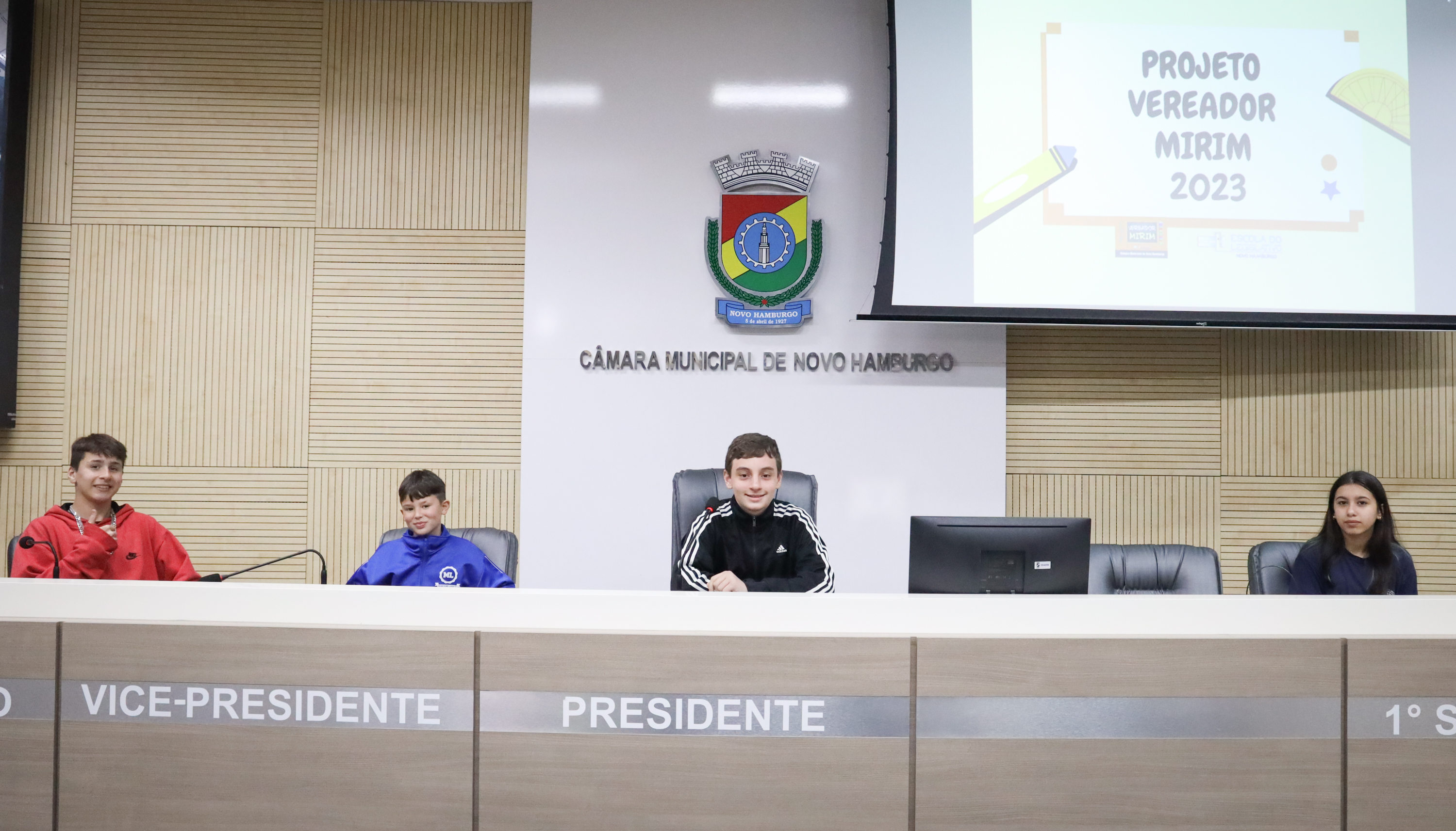 Definida Mesa Diretora do Projeto Vereador Mirim 2023