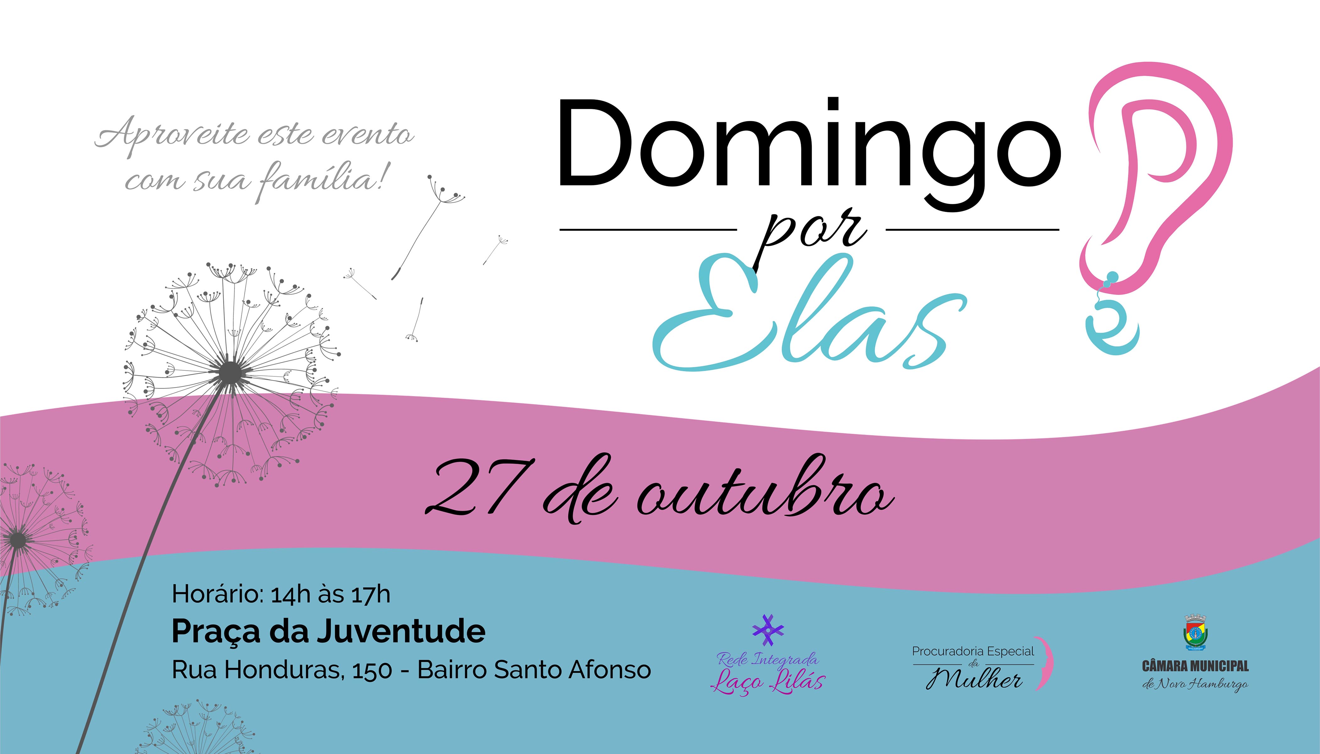  Domingo por Elas reunirá orientação e prestação de serviços na Praça da Juventude