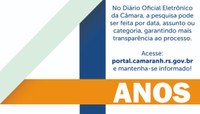 Economia e transparência: Diário Oficial da Câmara completa quatro anos no ar