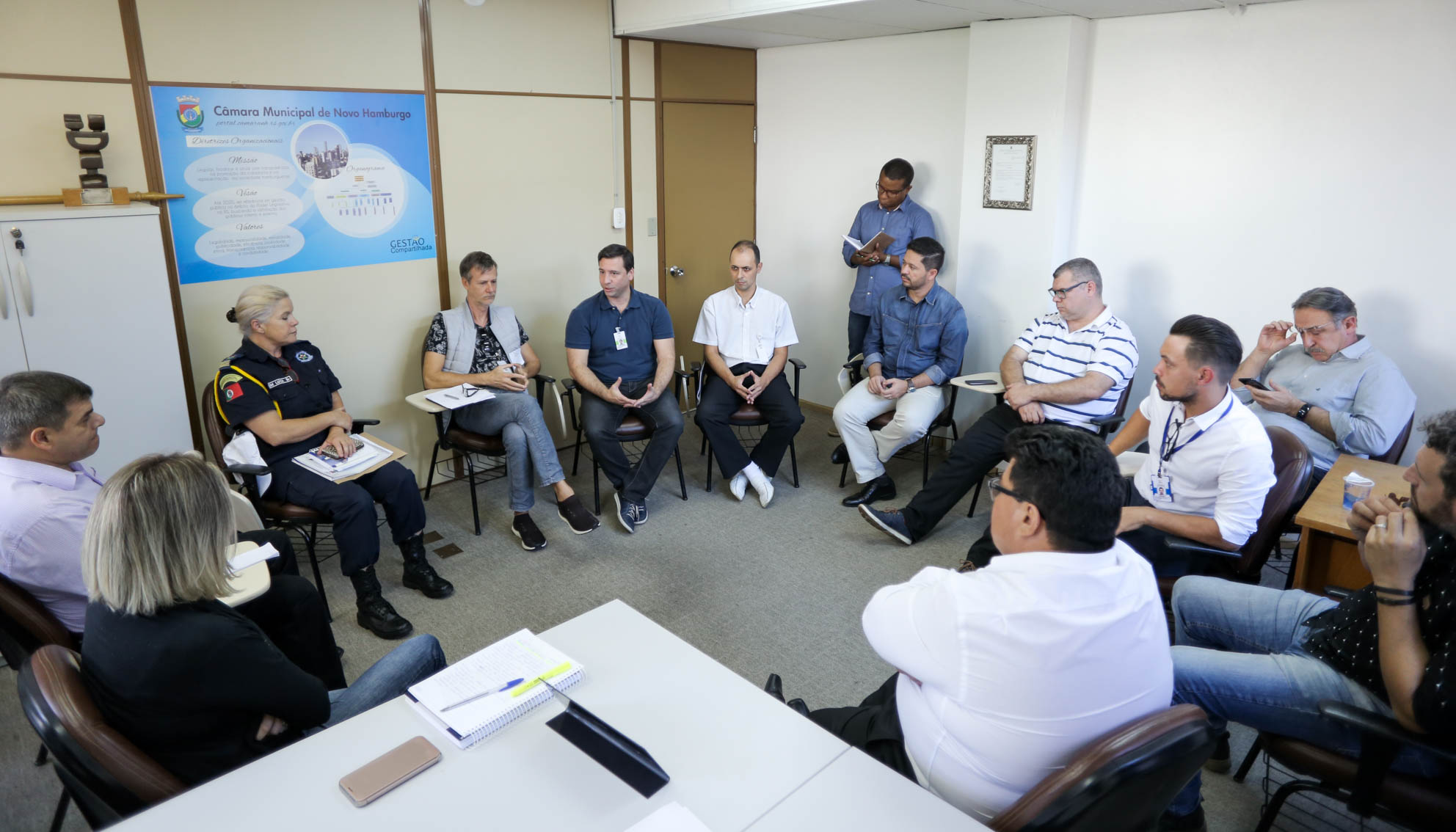 Guarda Municipal e equipe médica explicam episódio ocorrido no PA do Centro às comissões