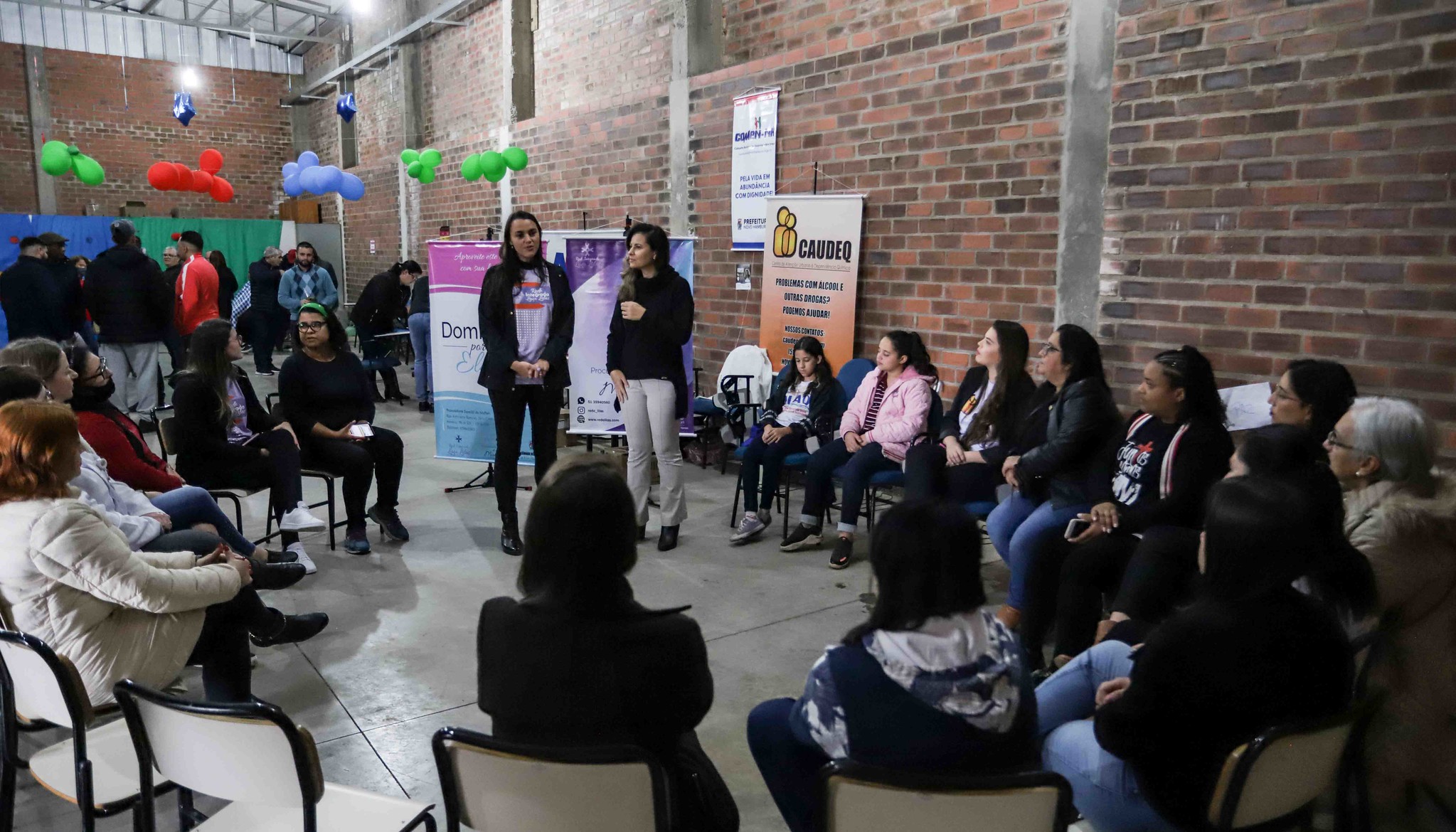 Entidades oferecem serviços e informações na 4ª edição do Domingo por Elas