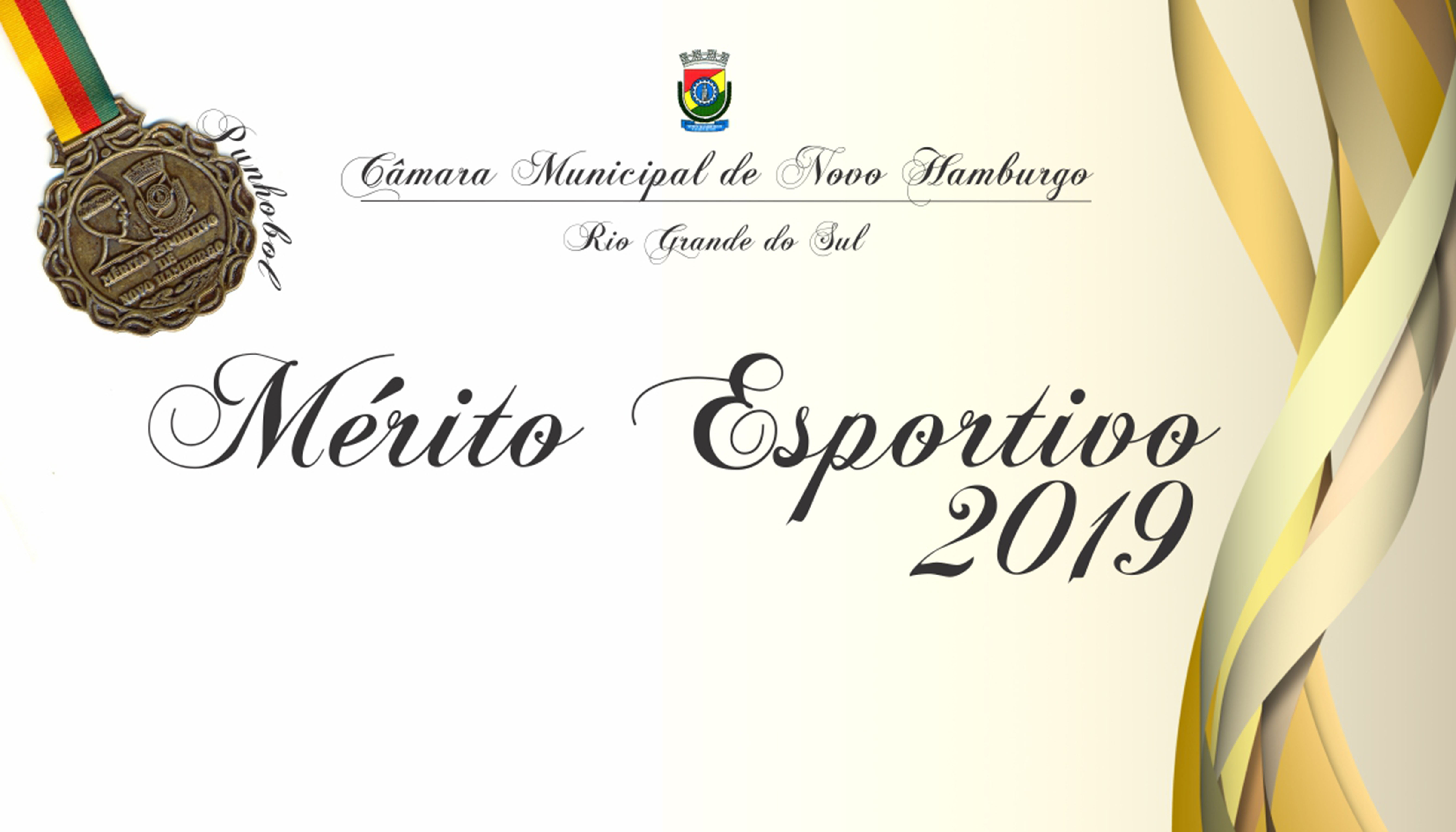 Entrega da Medalha Mérito Esportivo 2019 será nesta quinta