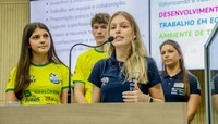 Equipe de robótica do Pio XII apresenta projeto direcionado às escolas municipais