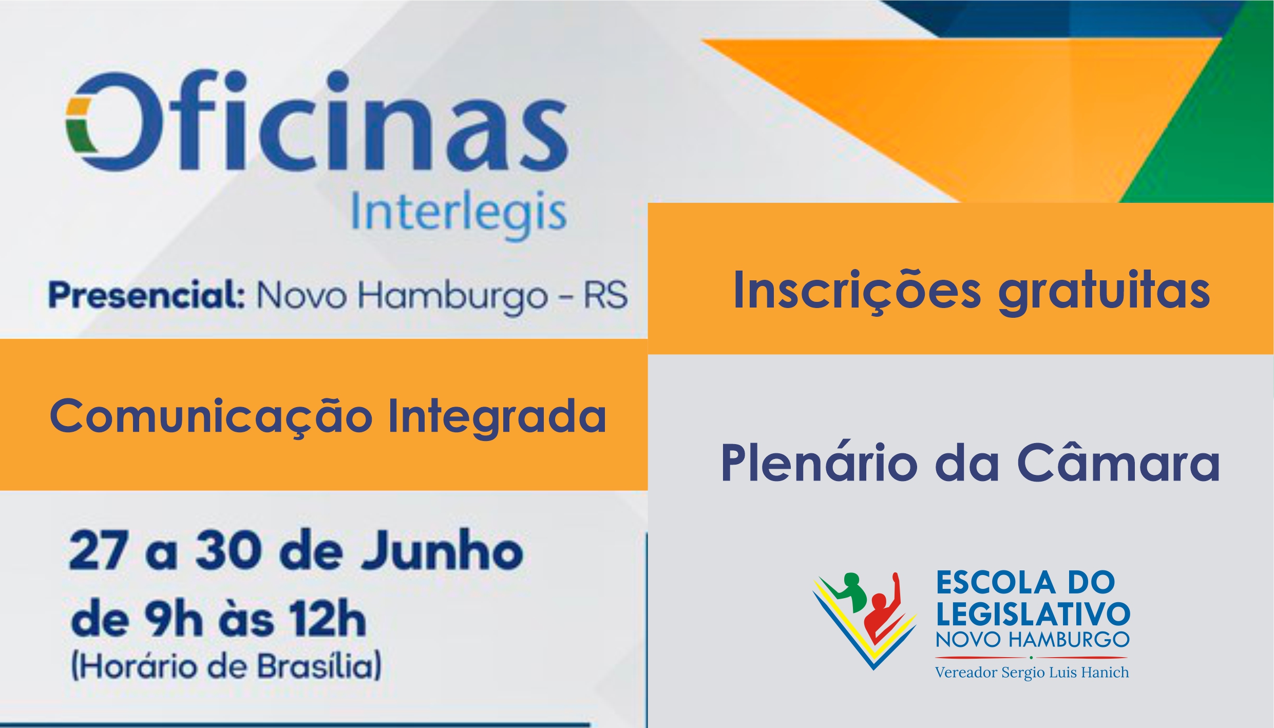 Escola do Legislativo e Interlegis promovem quatro dias de capacitação na área de comunicação integrada