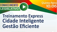 Escola do Legislativo oferece no dia 10 a capacitação Cidade Inteligente, Gestão Eficiente