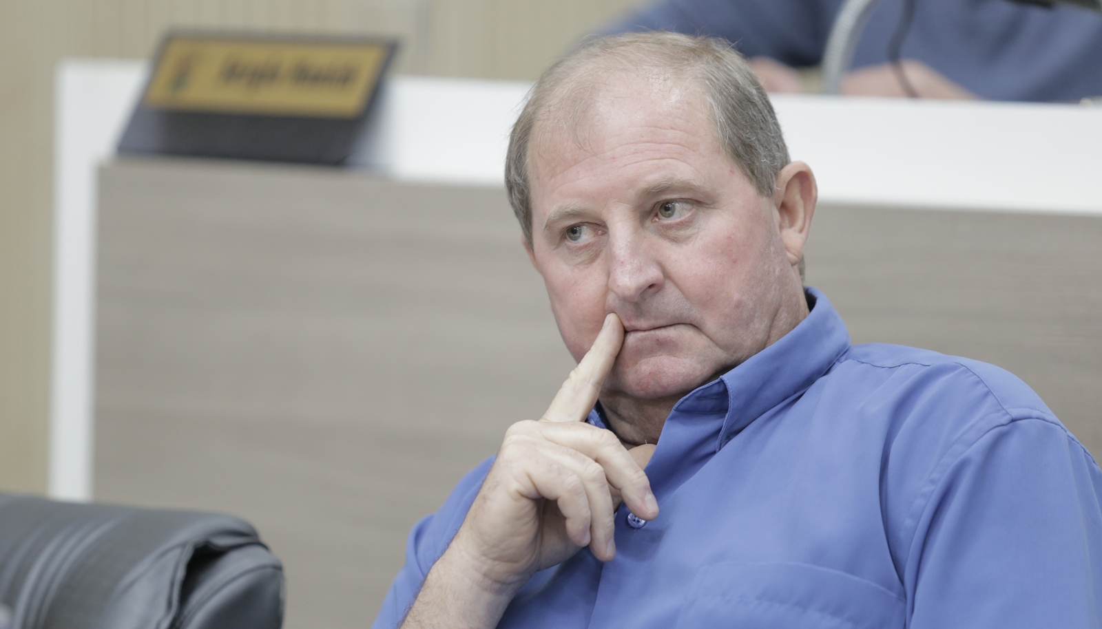 Esio Muller participa da sessão na vaga de Inspetor Luz