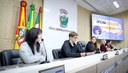 Estudantes da Escola de Aplicação Feevale vivenciam processo legislativo em atividade no Plenário da Câmara