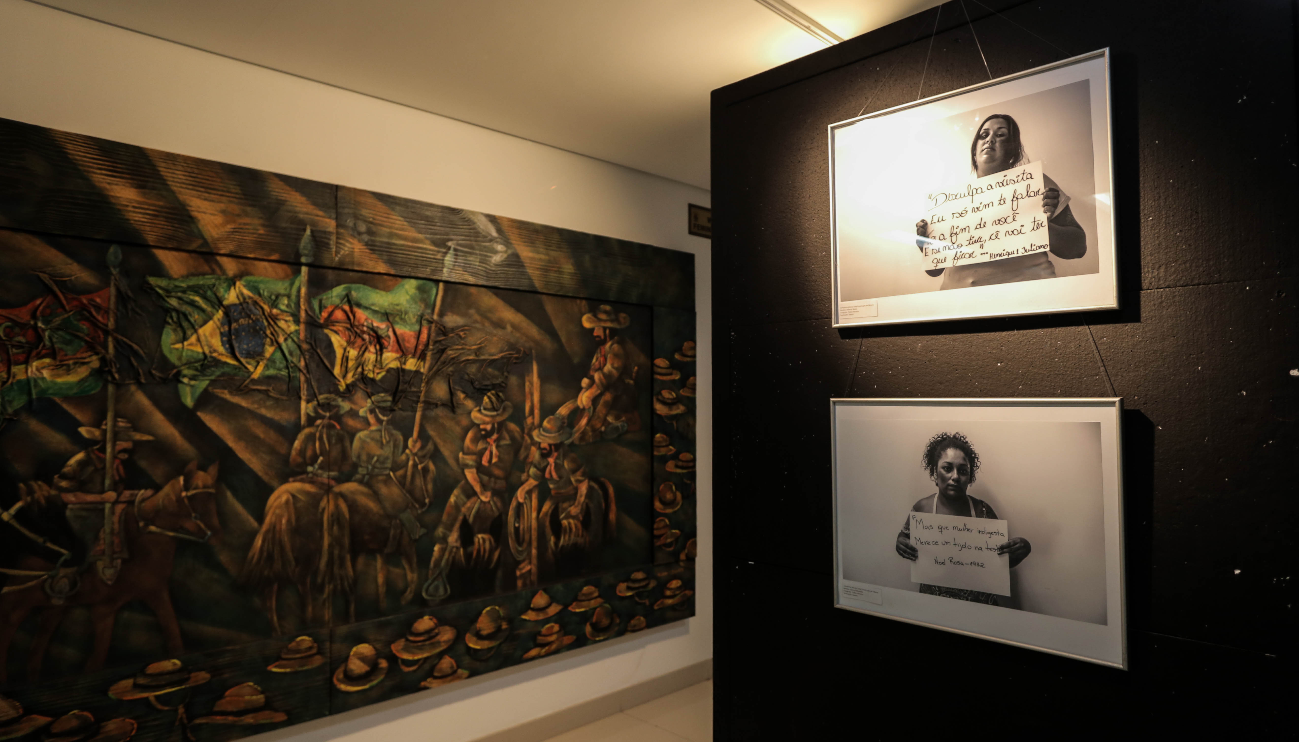 Exposição denuncia cultura da violência contra a mulher em músicas brasileiras