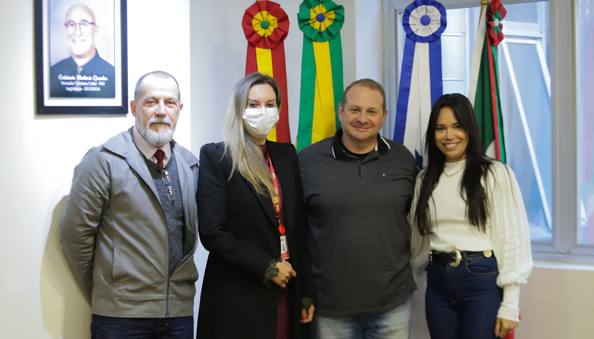 Gerente da RGE faz visita institucional e destaca investimentos em Novo Hamburgo