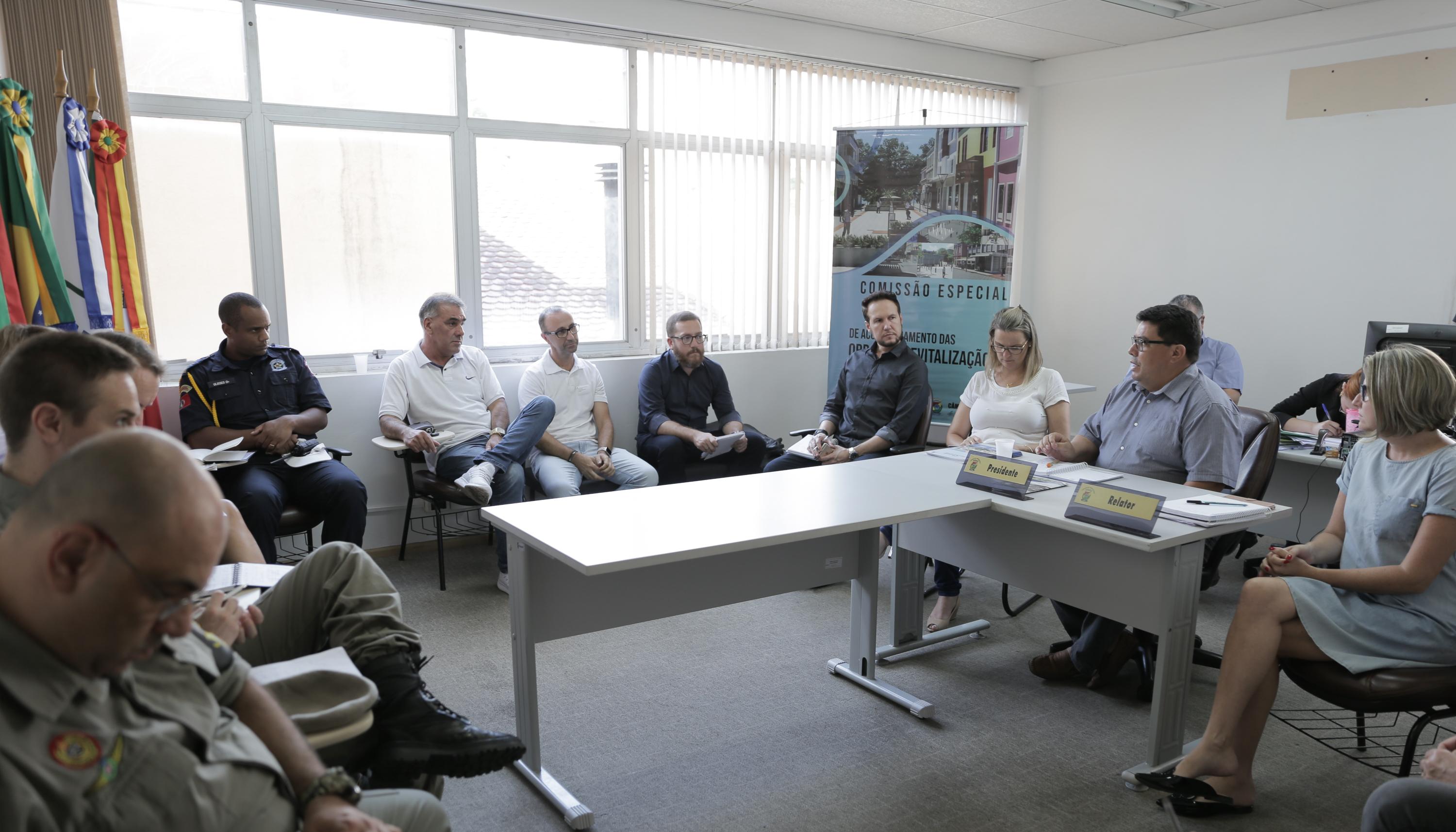 Guarda Municipal posicionará viatura no Centro durante as madrugadas até o final das obras de revitalização