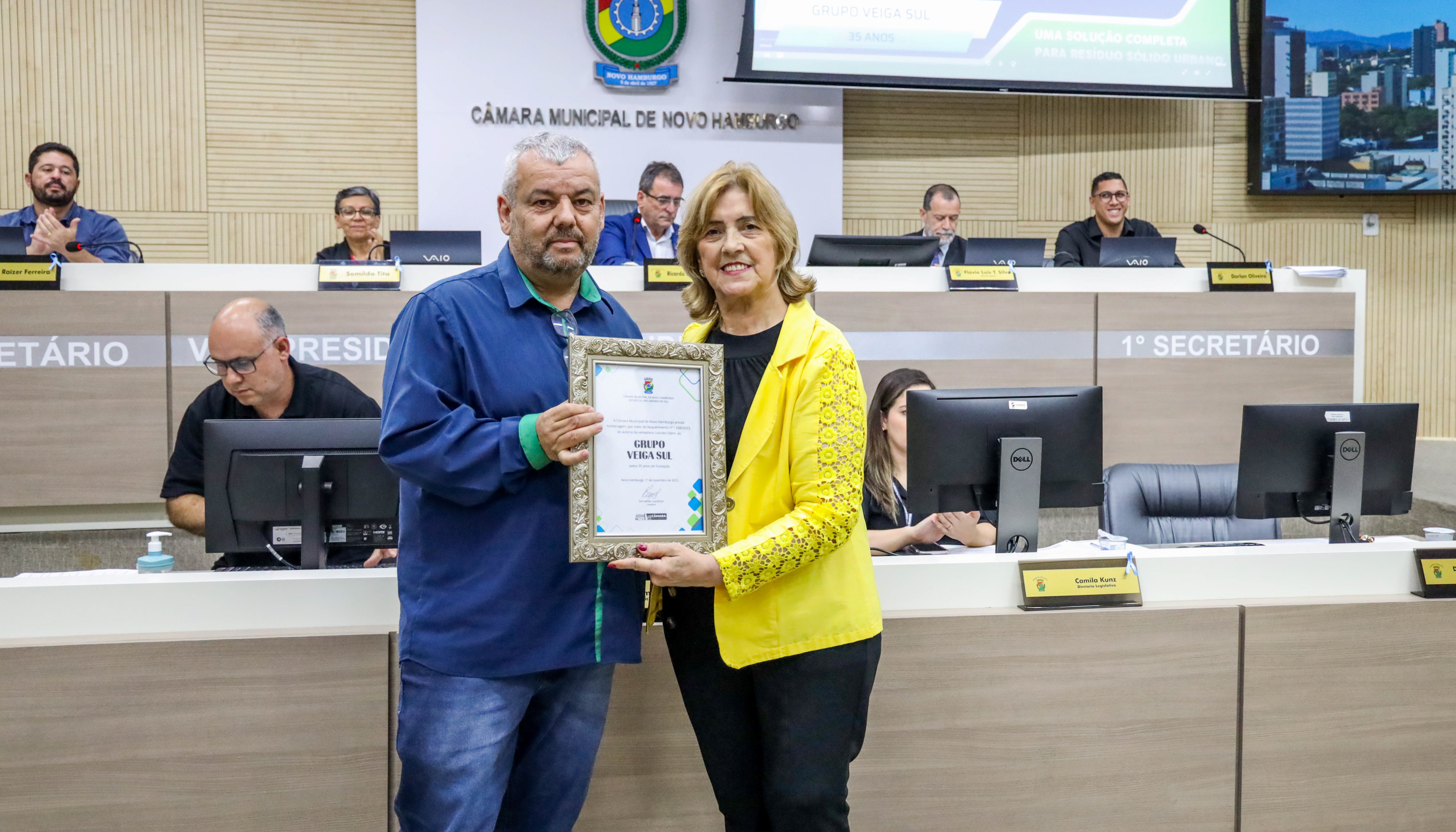 Homenagem aos 35 anos da Veiga Sul destaca trajetória de inovação e responsabilidade ambiental