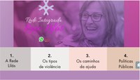 Lançamento do site da Rede Integrada Laço Lilás encerra programação do Mês da Mulher