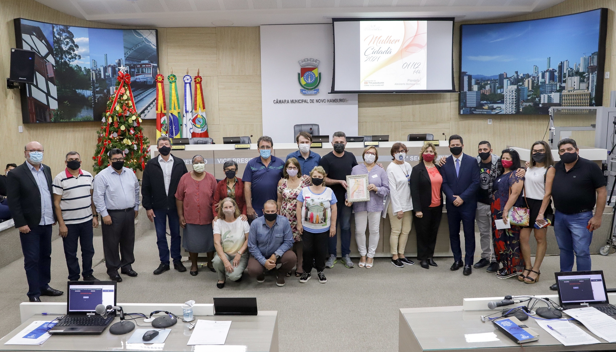 Legislativo apresenta as Mulheres Cidadãs de Novo Hamburgo 2021