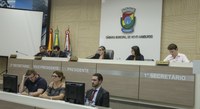 Legislativo aprova projeto sugerido por vereadora mirim que enfoca o tema da violência contra a mulher em sala de aula