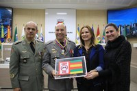 Legislativo recebe solenidade de troca do Comando Regional da Brigada