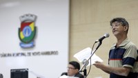 Líder comunitário apresenta reivindicações que serão levadas a Brasília