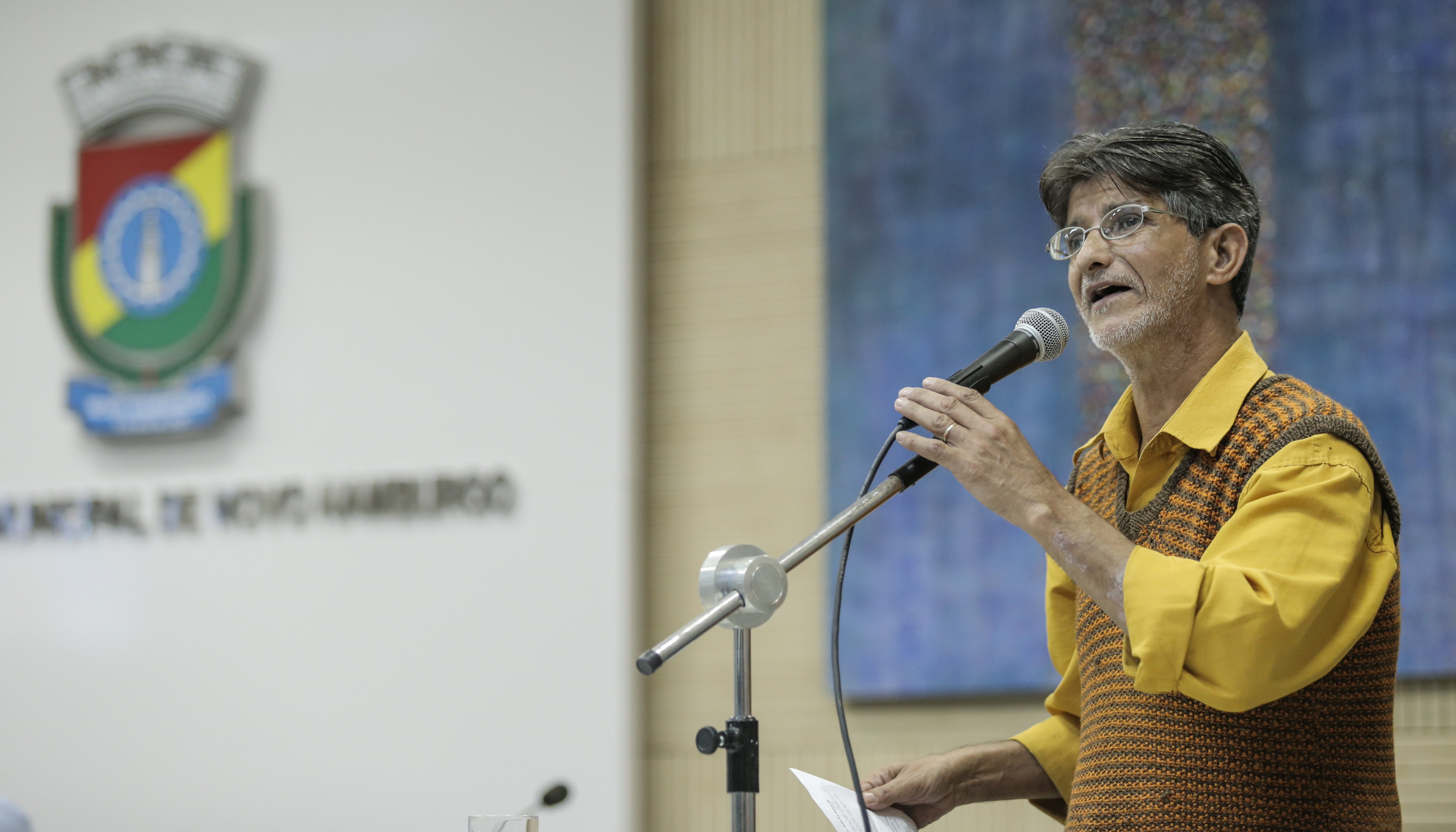 Líder comunitário usa tribuna para falar de demandas da comunidade