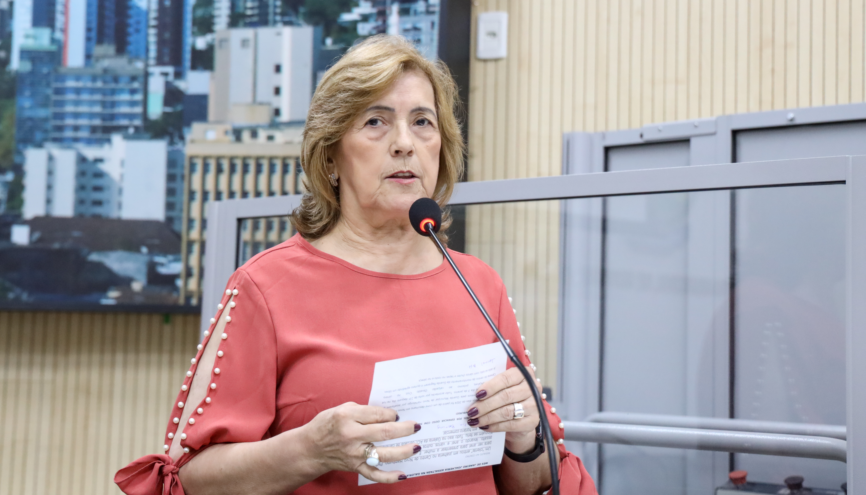 Lourdes Valim pede por segurança pública em Novo Hamburgo