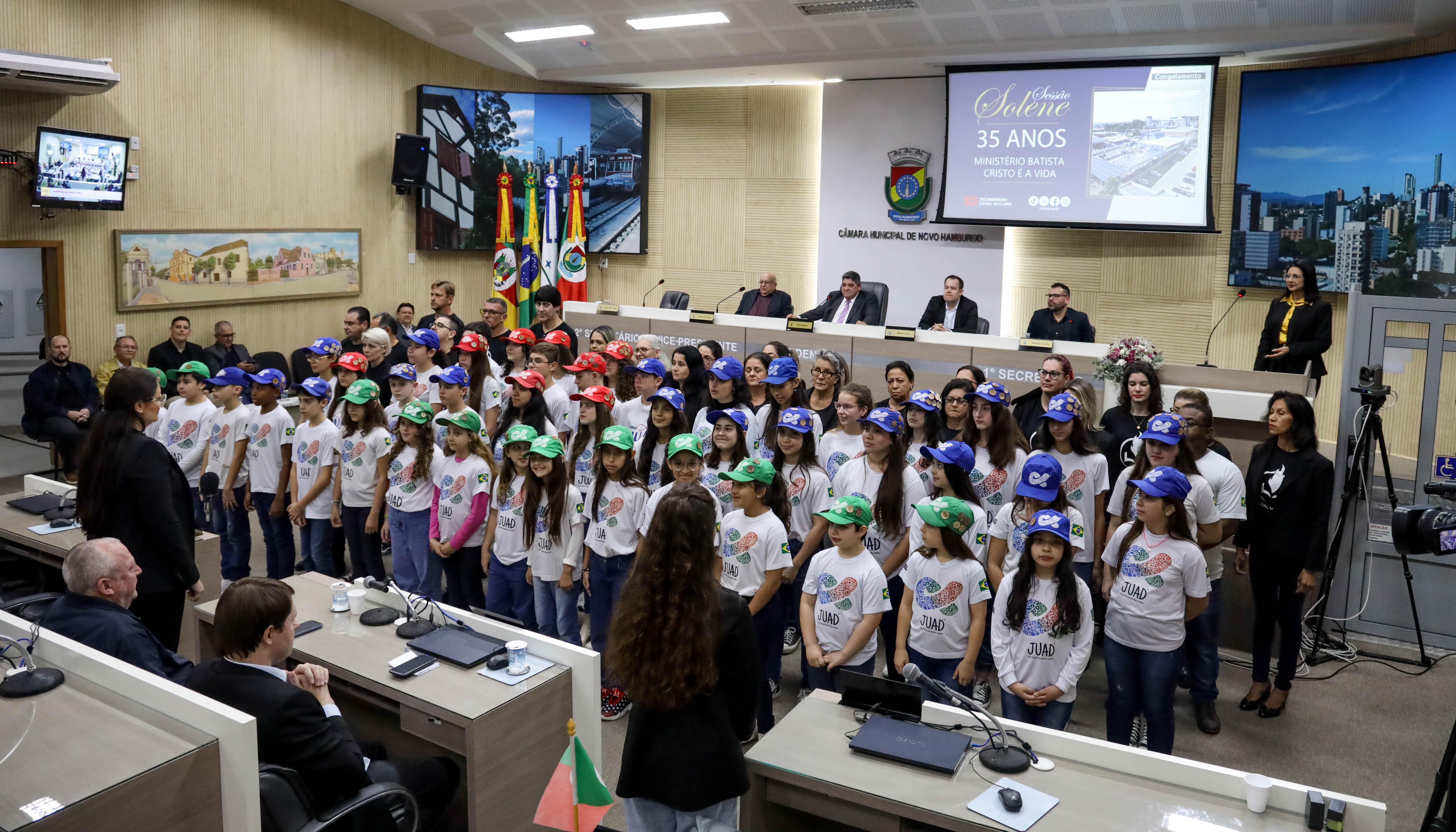 Ministério Batista Cristo é a Vida celebra 35 anos de história na Câmara hamburguense