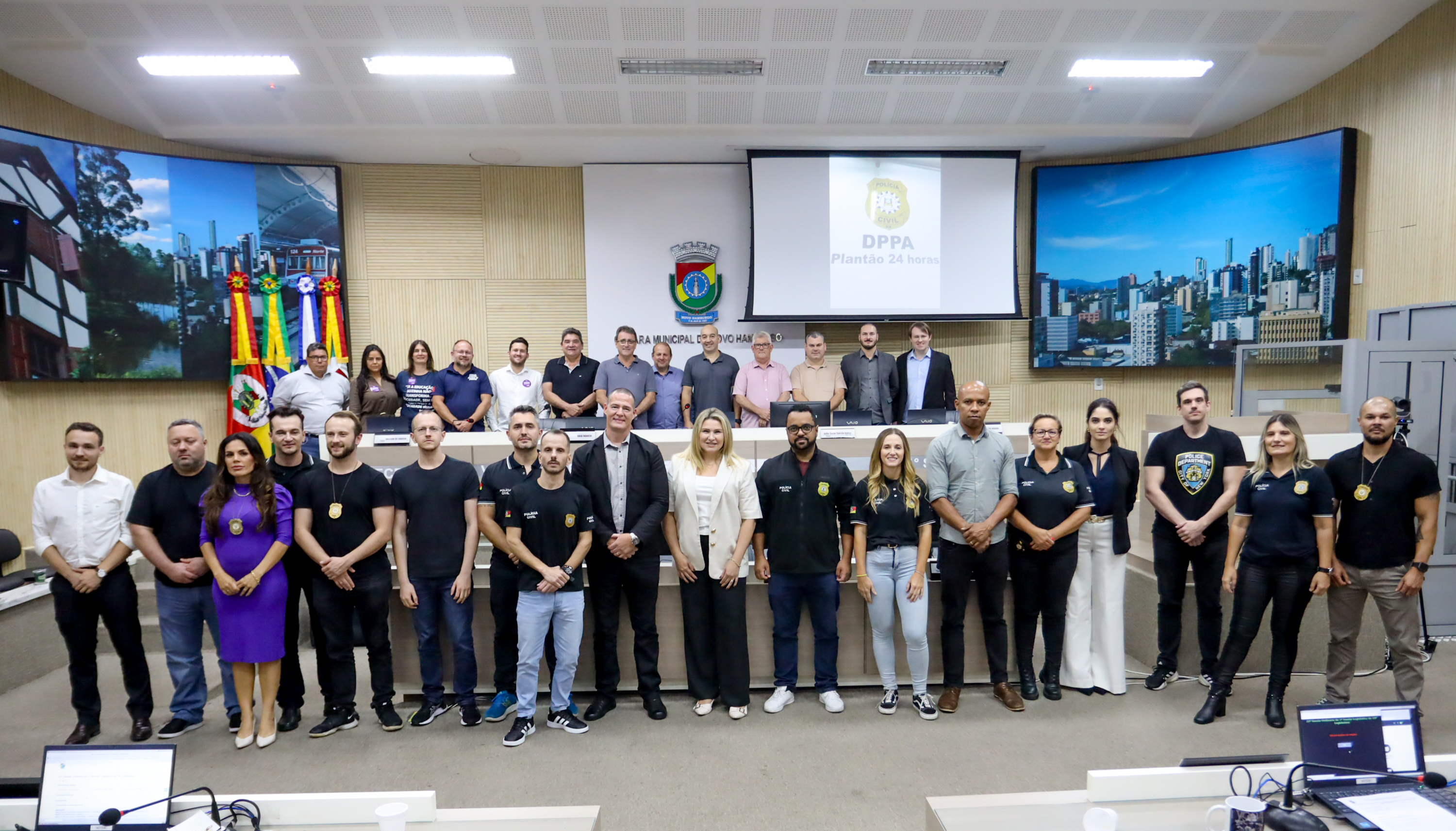 Moção enaltece atuação de policiais civis durante as enchentes