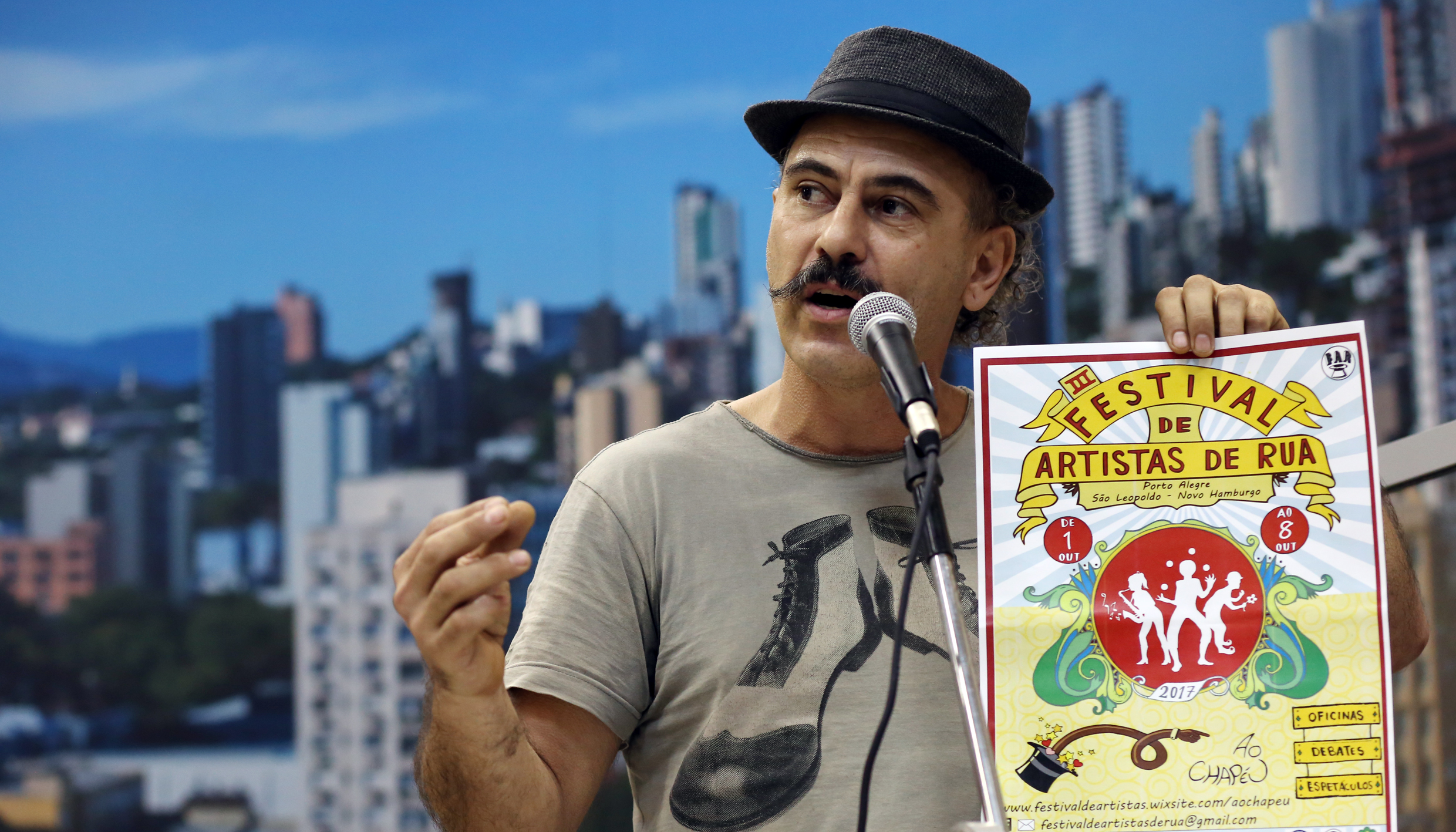 Novo Hamburgo recebe Festival de Artistas de Rua