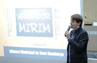 Palestra do Vereador Mirim é adiada