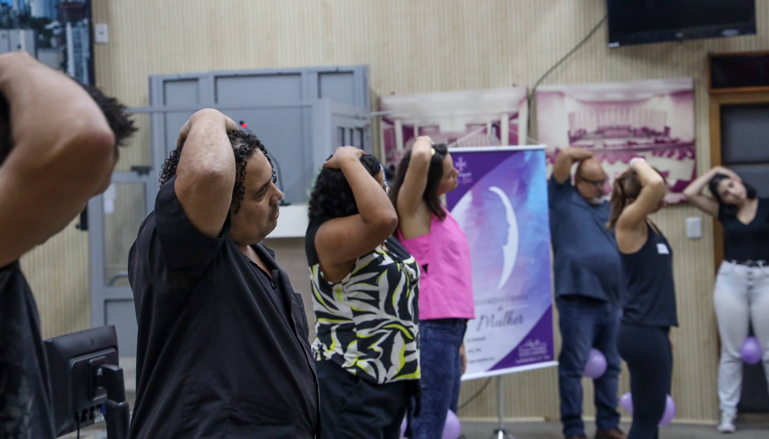 Palestra para servidores esclarece dúvidas sobre alimentação e atividades físicas