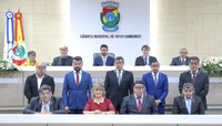 Posse dos novos vereadores dá início à 18ª Legislatura de Novo Hamburgo