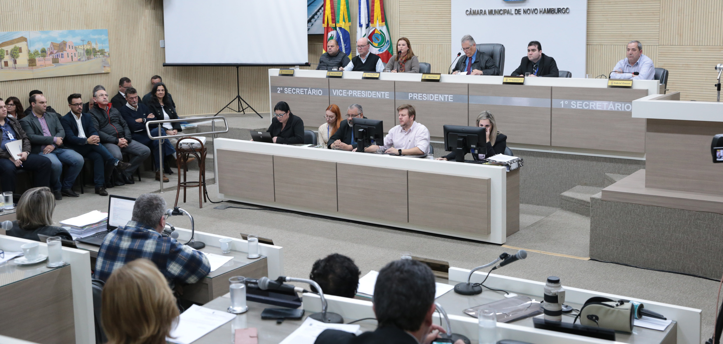 Prefeita e secretários apresentam ações e dados da Administração