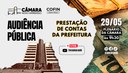 Prefeitura presta contas no próximo dia 29