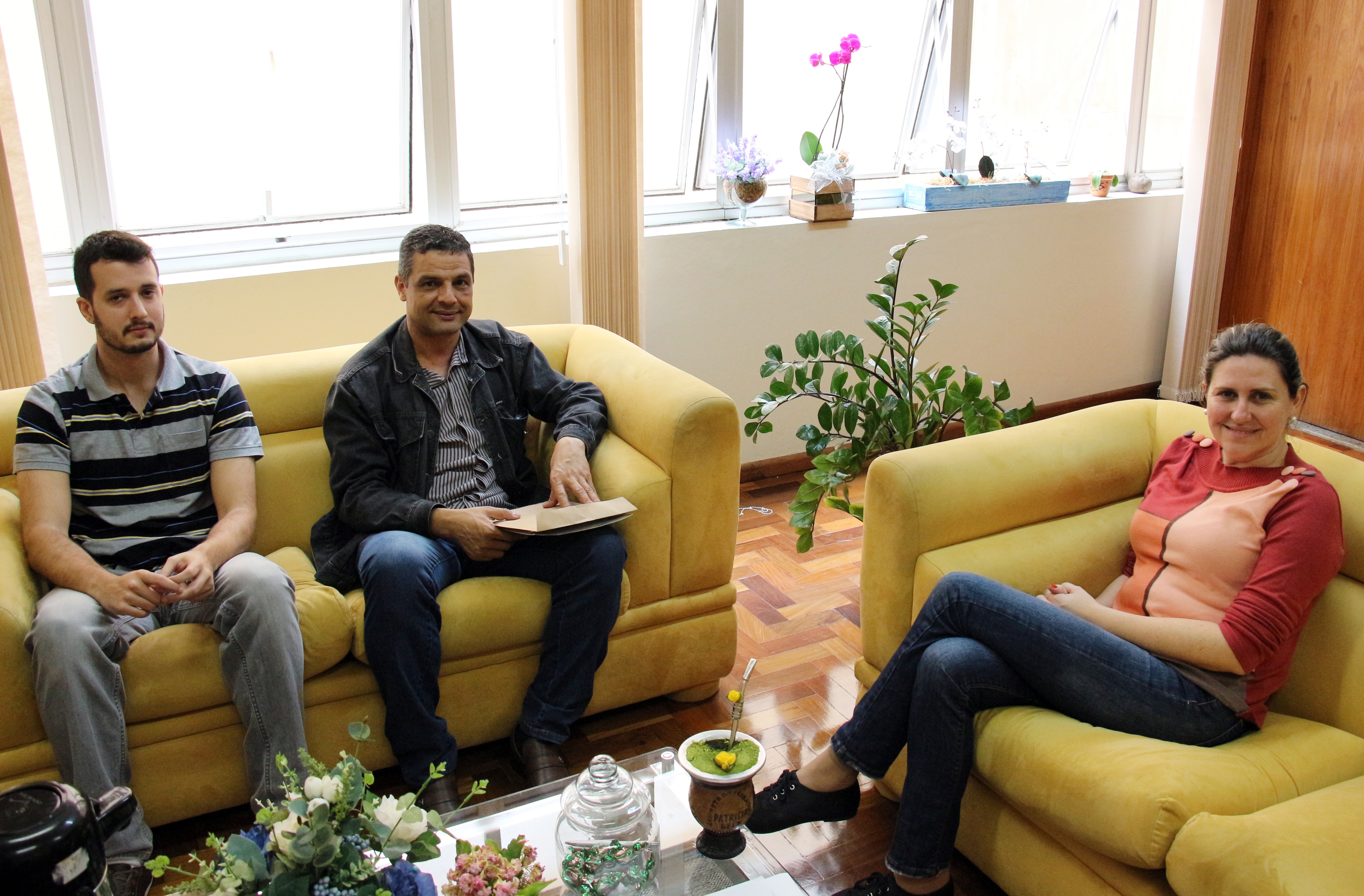 Presidente da Câmara recebe dirigentes do sindicato dos municipários