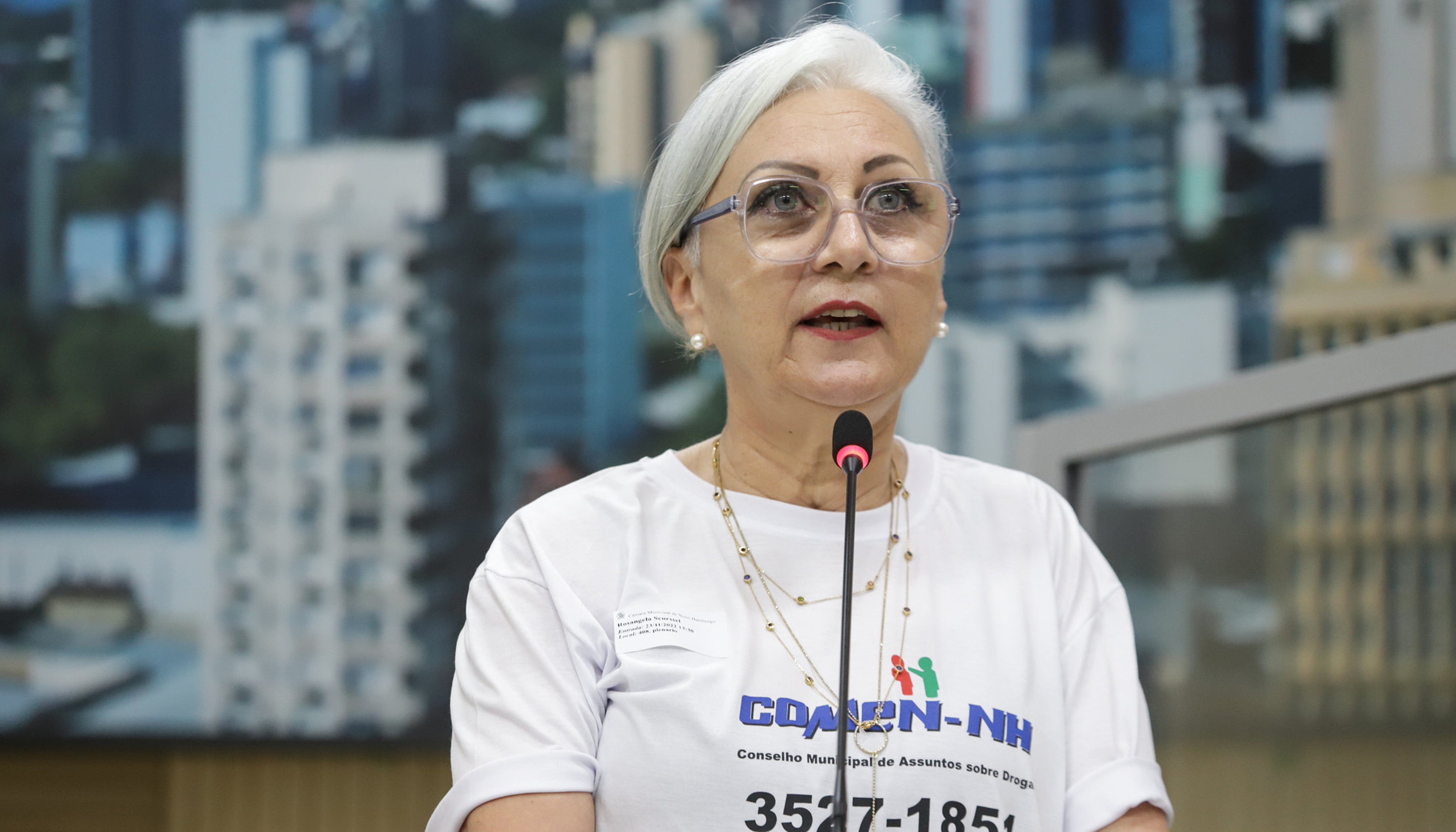 Presidente do Comen presta contas das atividades do conselho à Câmara