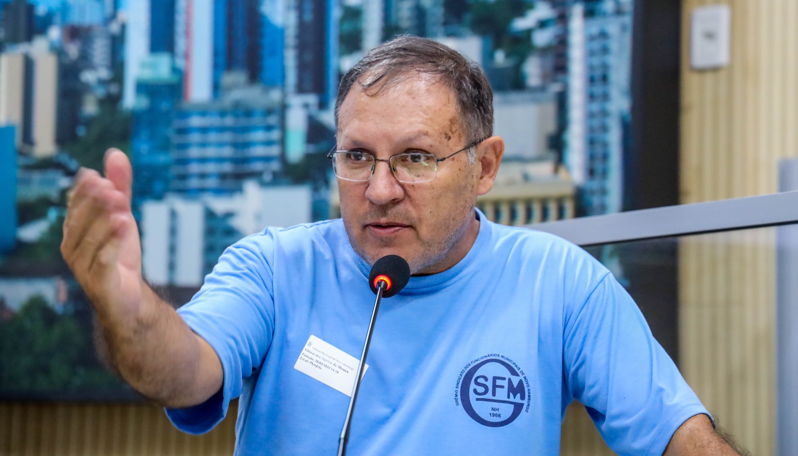 Presidente do Sindicato dos Funcionários Municipais critica desvalorização do serviço público em Novo Hamburgo
