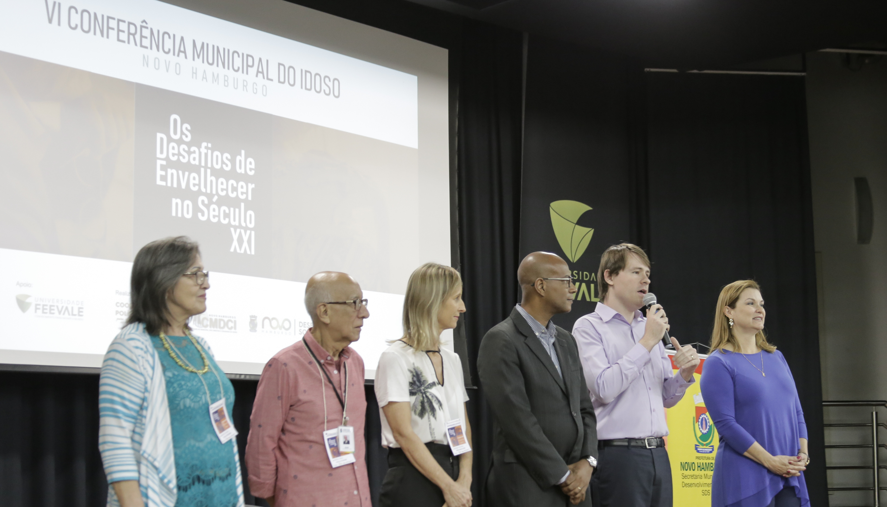 Presidente participa da abertura da 6ª Conferência Municipal da Pessoa Idosa