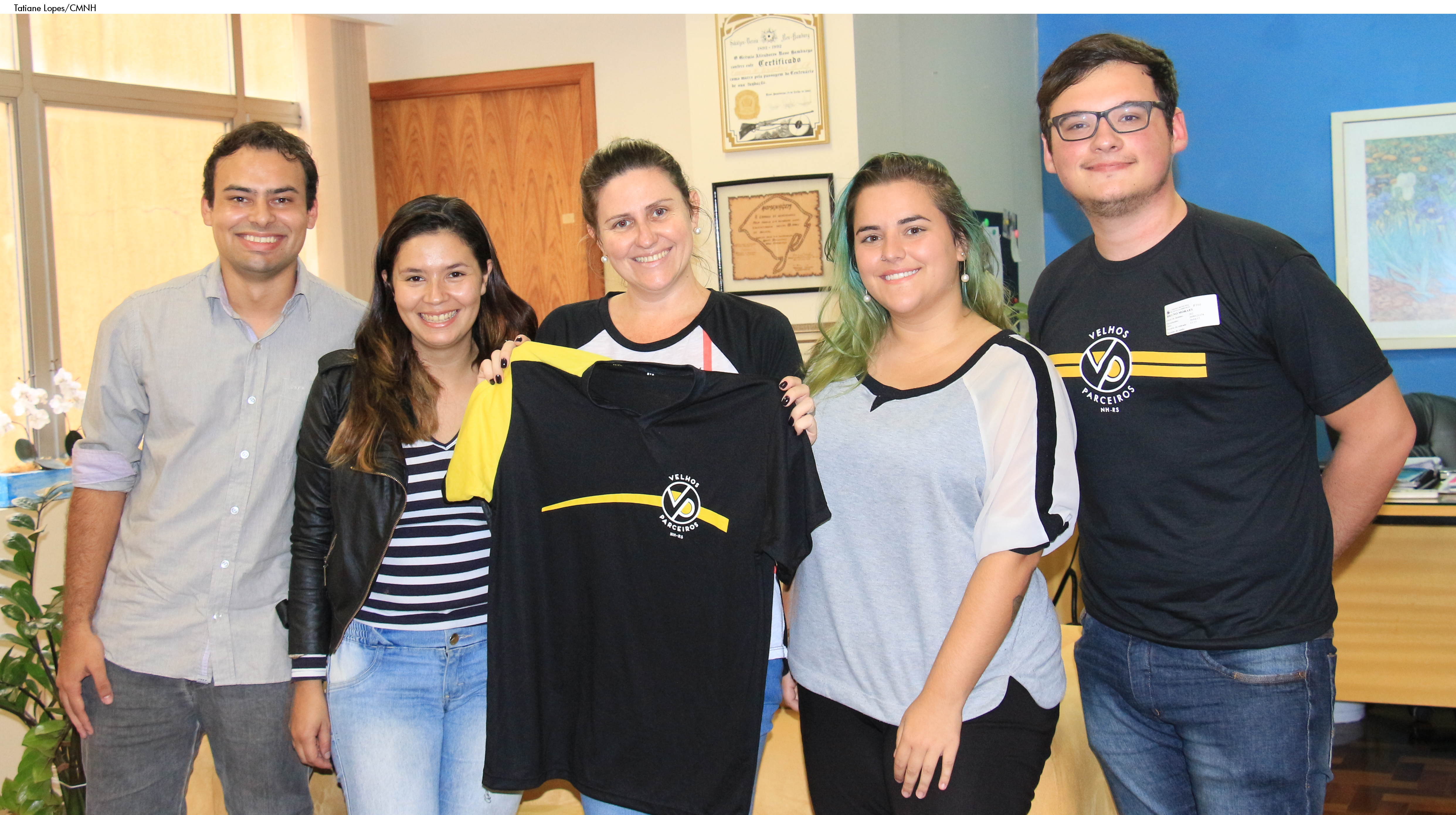 Presidente recebe convite da equipe de gincana Velhos Parceiros