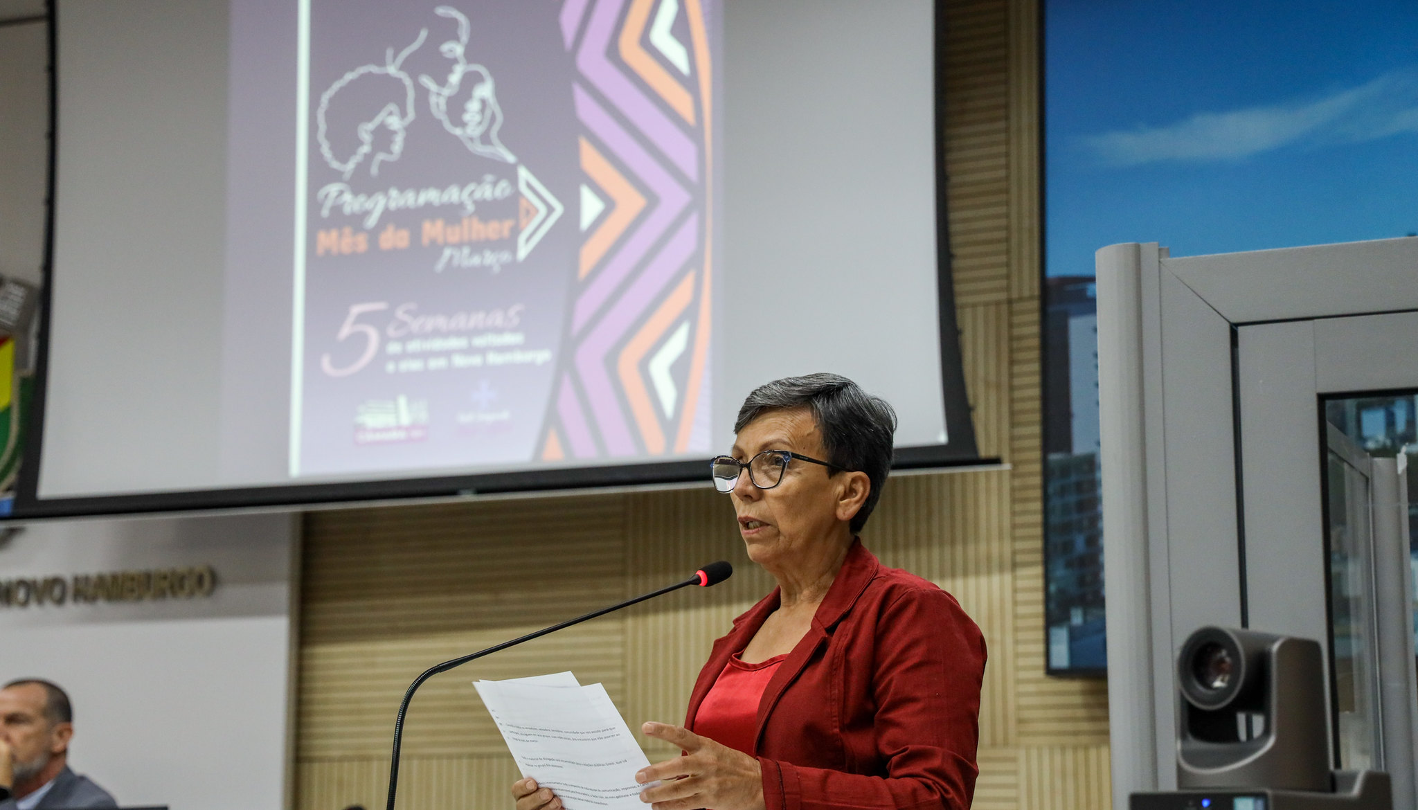 Procuradora apresenta cronograma para o Mês da Mulher