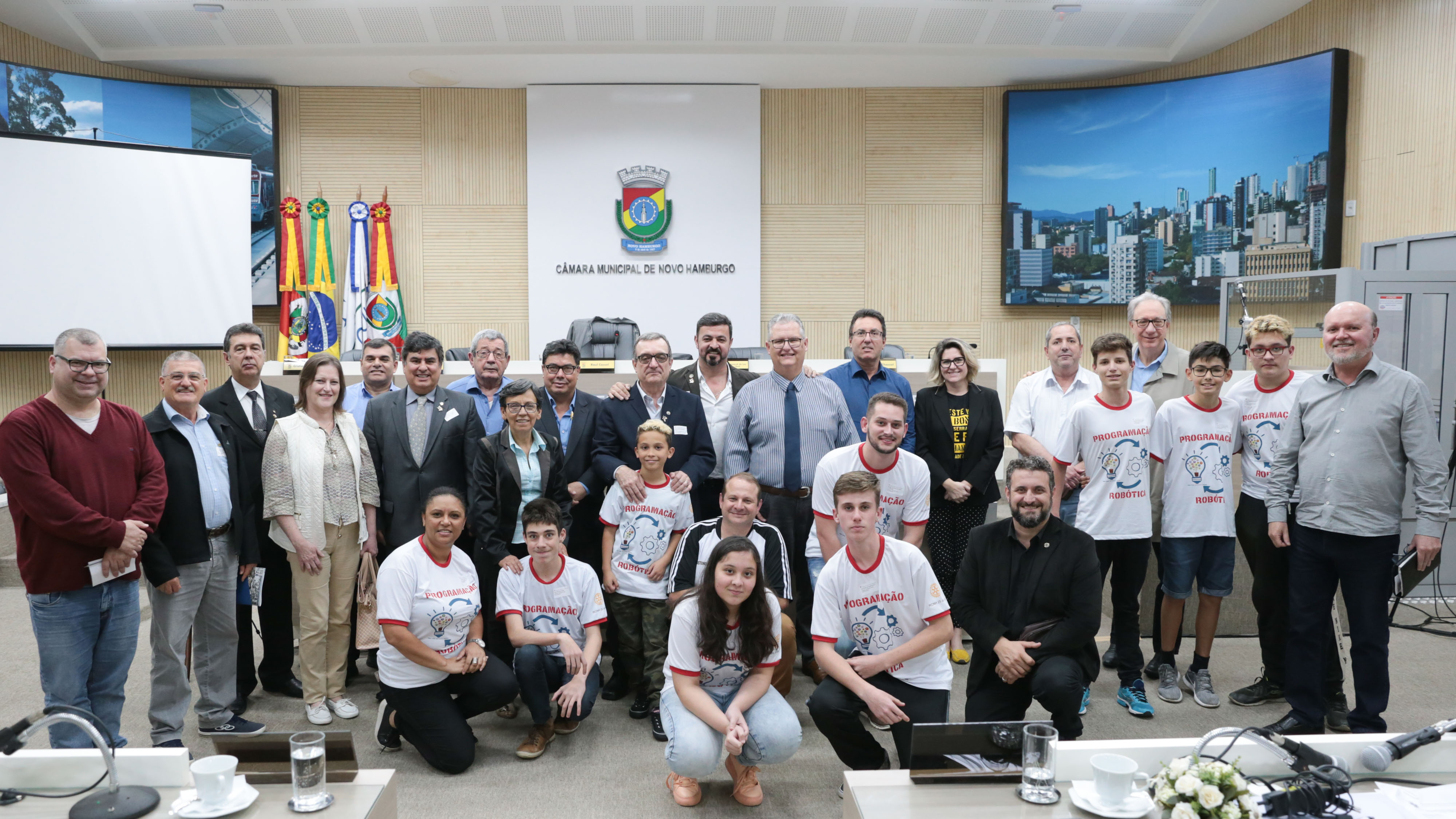 Projeto do Rotary 25 de Julho aproxima escolas municipais da robótica