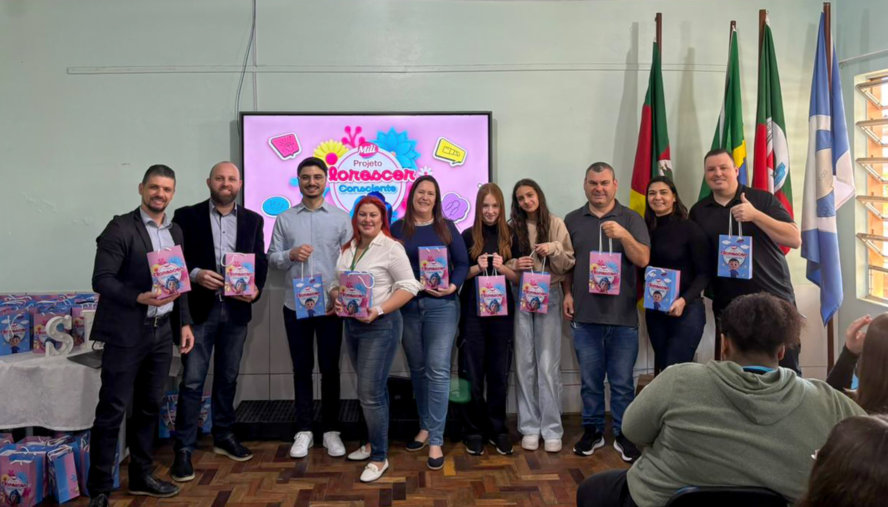 Projeto Florescer reforça ações de dignidade menstrual nas escolas de Novo Hamburgo