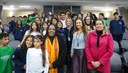 Projeto Vereador Mirim aproxima estudantes da Escola Kurt Walzer do Poder Legislativo