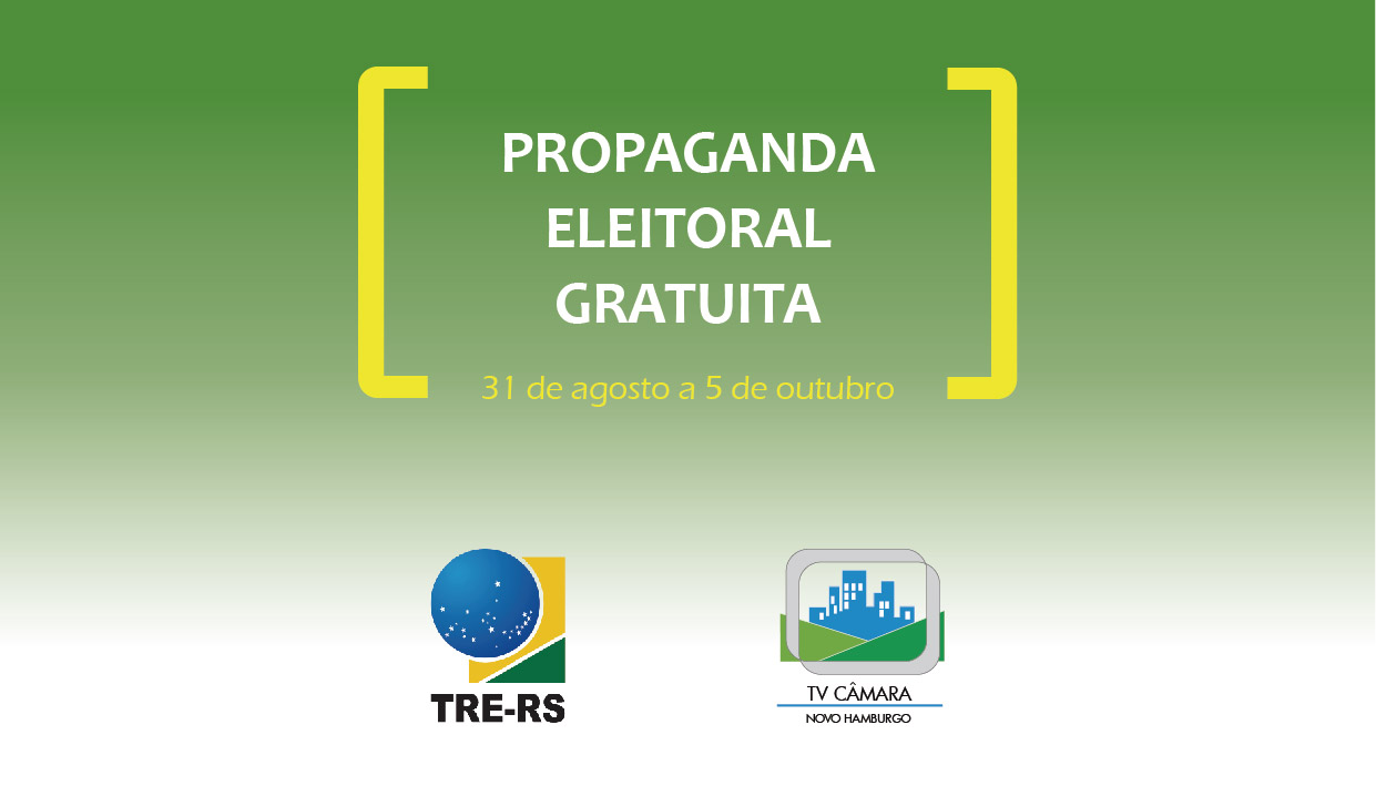 Propaganda eleitoral altera horários da TV Câmara