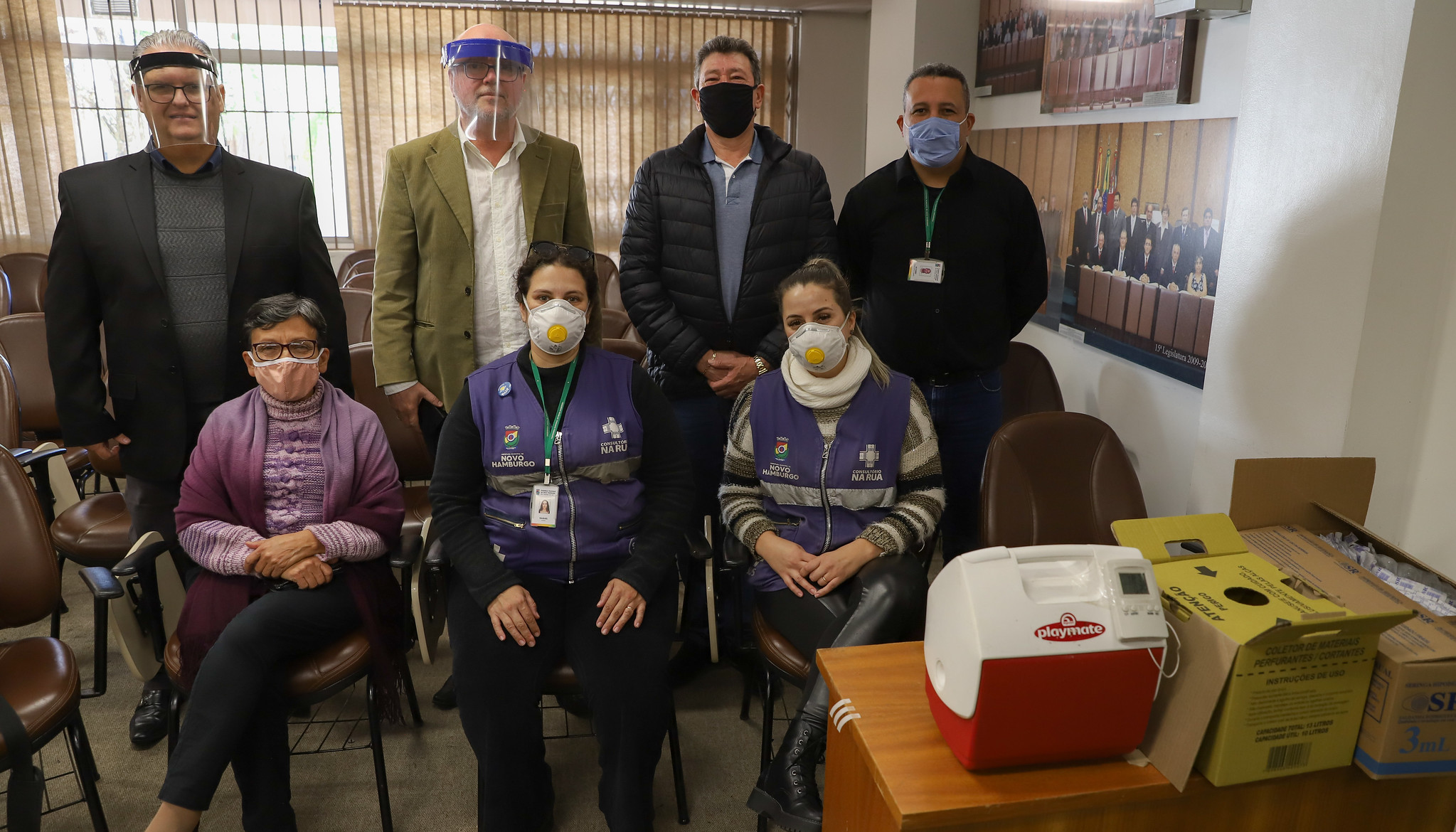 Público interno da Câmara recebe vacina contra a gripe