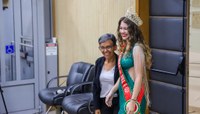 Miss hamburguense retorna à Câmara com o título de Rainha do Sul