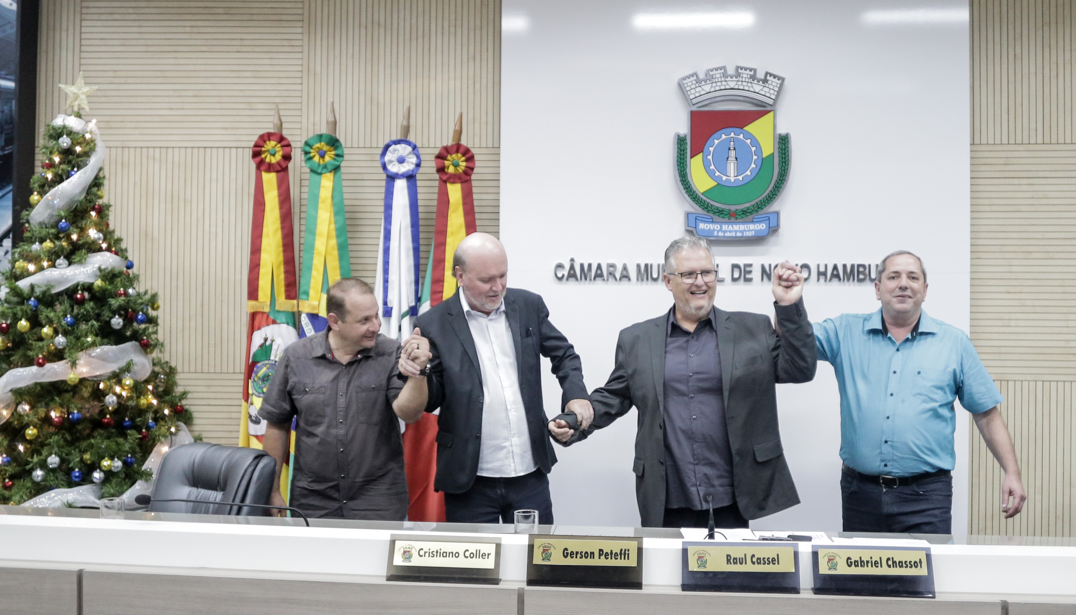 Raul Cassel presidirá a Câmara de Novo Hamburgo em 2019