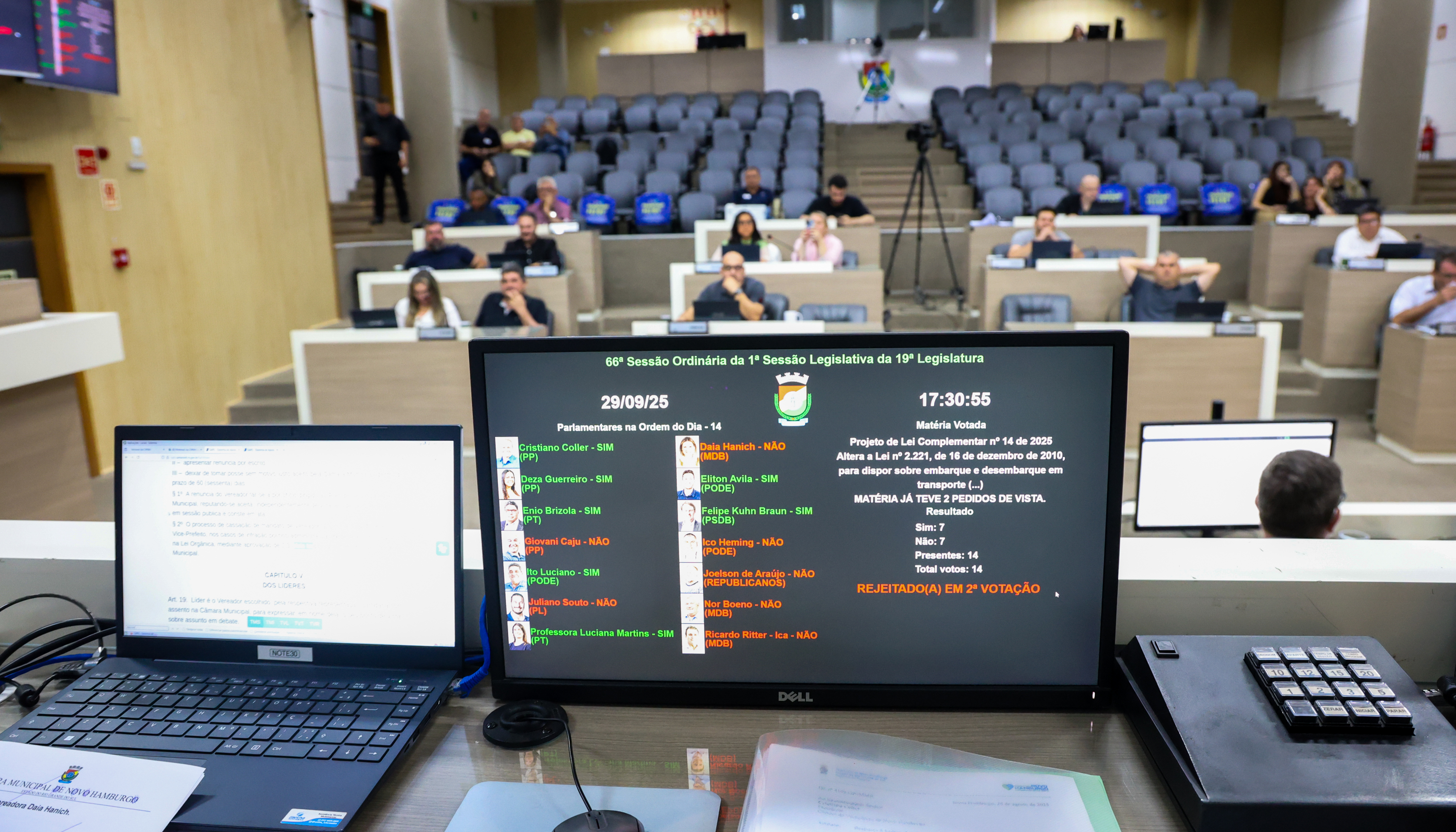 Rejeitado projeto que previa embarque noturno fora das paradas de ônibus em Novo Hamburgo