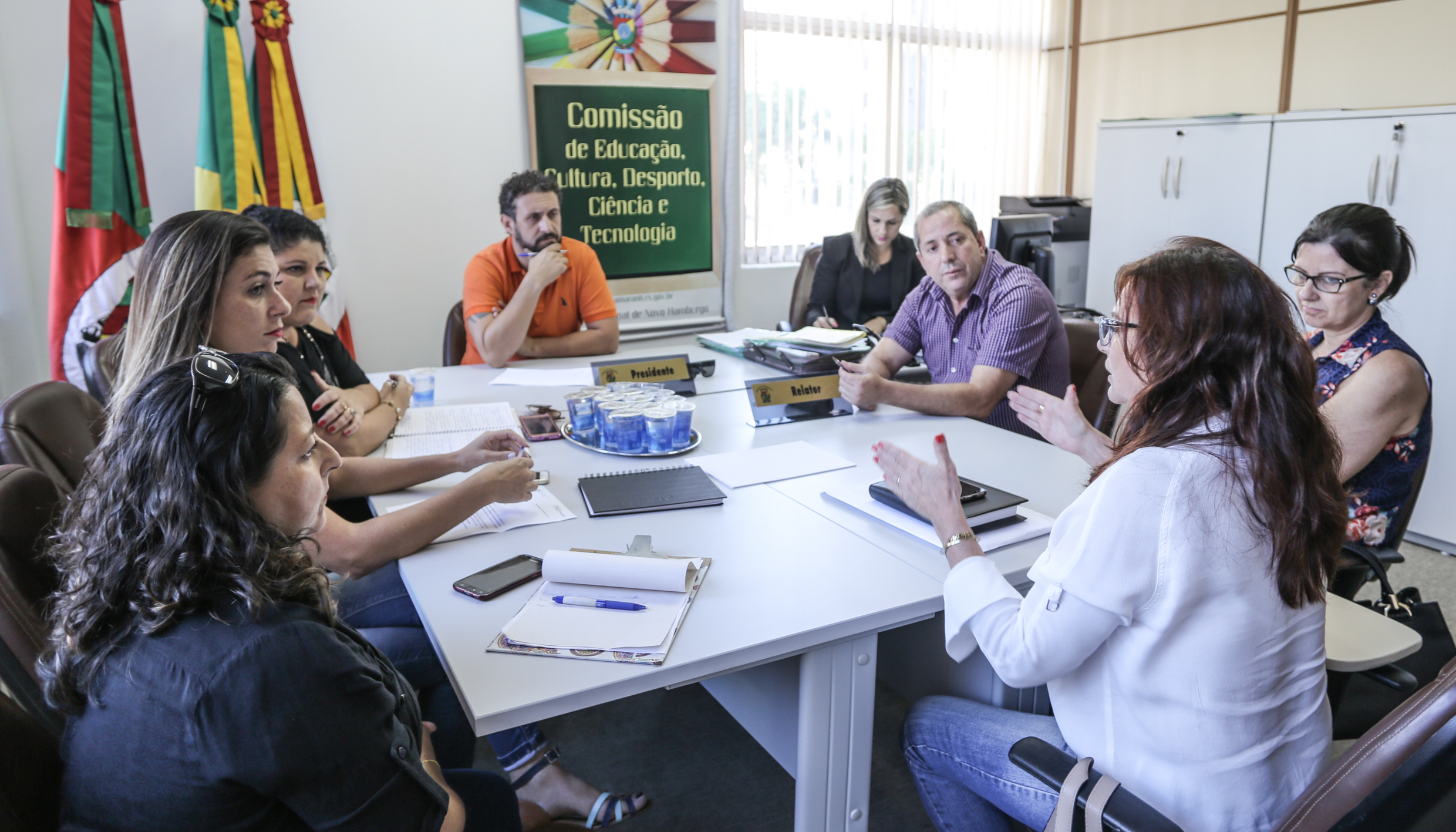 Reunião da Coedu propõe diálogo constante entre Smed e Conselho Tutelar