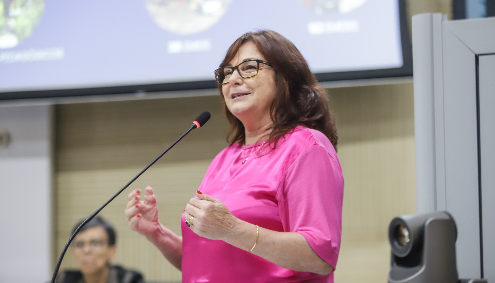 Secretária de Educação apresenta trabalho e destaca investimentos feitos pela pasta