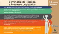 Câmara sediará debate sobre técnica legislativa e os limites da iniciativa parlamentar