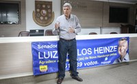 Senador eleito Luiz Carlos Heinze visita correligionários em Novo Hamburgo