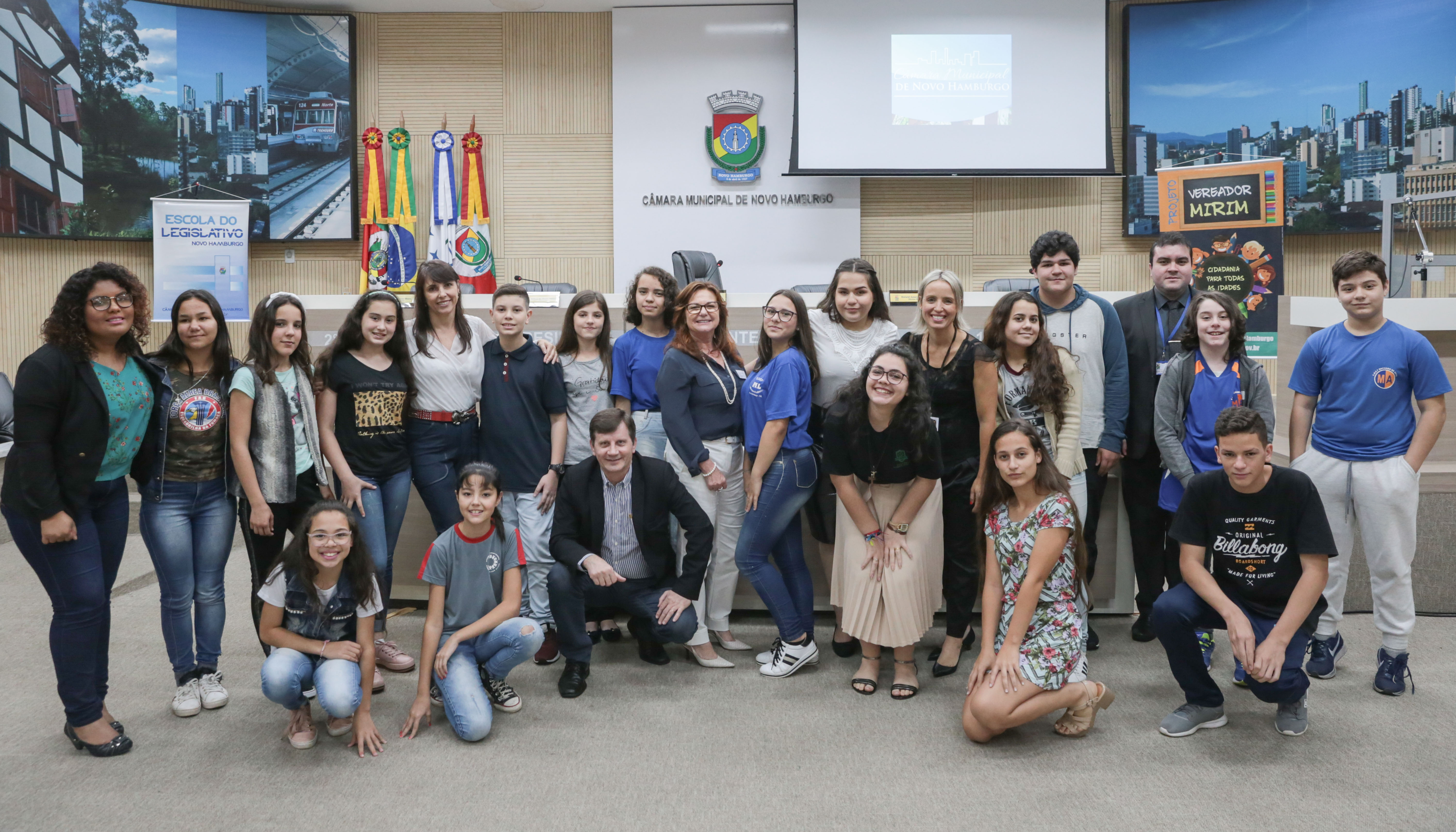 Após um ano de trabalho, Câmara realiza terceira Sessão do Vereador Mirim