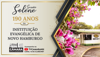 Sessão solene nesta quinta homenageia os 190 anos da IENH